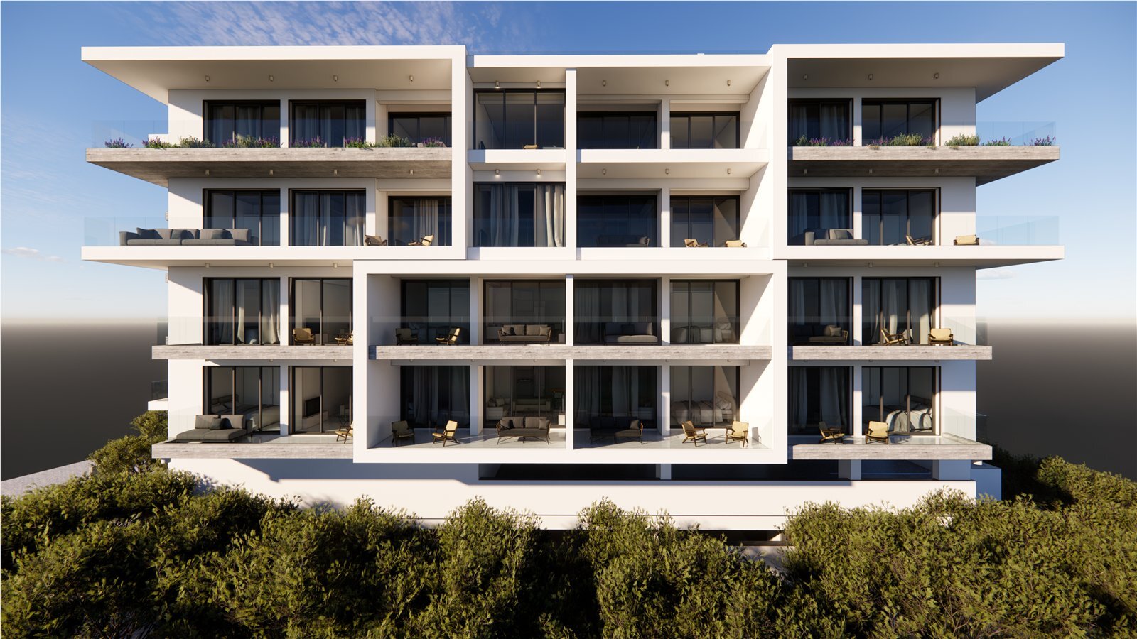 Architectural illustration of Kings Seaview Tower project